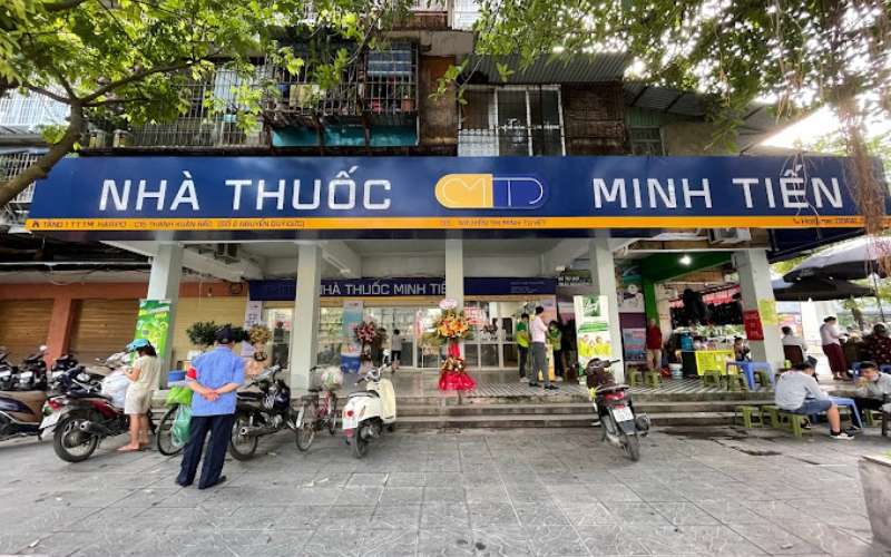 NHÀ THUỐC MINH TIẾN CHUYỂN ĐẾN ĐỊA CHỈ MỚI TRÊN PHỐ NGUYỄN QUÝ ĐỨC HÀ NỘI