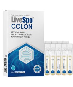 LiveSpo Colon bào tử lợi khuẩn hỗ trợ viêm đại tràng